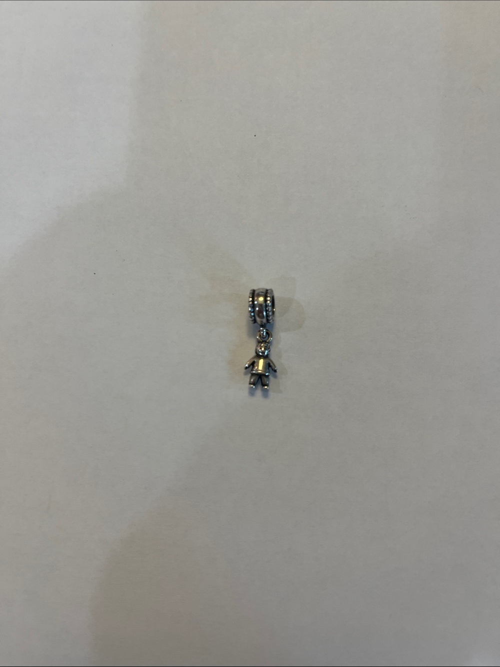 Pandora Silver Boy Dangle Charm
